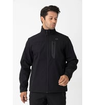 Crozwise Erkek SOFTSHELL Mont Siyah 5039-10