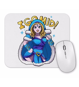 Dota 2 World Of Warcraft Crystal Maiden Mouse Pad