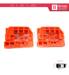 VW Touran MK1 1T1 1T2 1T3 2003-2015 1T1837461 İçin Ön Sol Kapı Cam Kriko Tamir Klipsi