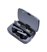 M19 Bluetooth 5.3 Şarj Göstergeli Kablosuz Kulak İçi Kulaklık Siyah