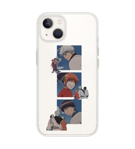 Iphone 14 PLUS Uyumlu Gintama Tasarımlı Şeffaf Telefon Kılıfı
