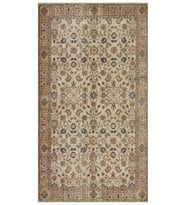 Benzersiz El Yapımı Yün&Pamuk Halı 163x290 cm 10127