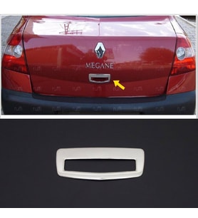 Renault Megane 2 Bagaj Açma Kromu Nikelajı 2003-2009