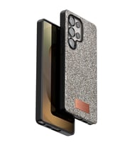 Onegif Samsung Galaxy S25 Ultra Bright Simli Kapak - Gold
