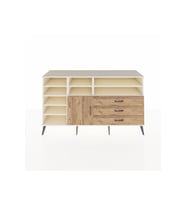 Kronos Konsol 8 Raflı 3 Çekmeceli Tek Kapaklı  176x59x99 Aytaşı-Çam