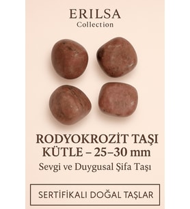 Sertifikalı Rodyokrozit Taşı Kütle 25–30 mm – Sevgi ve Duygusal Şifa Taşı (Çok Renkli)