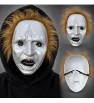 Kahve Saçlı Michael Myers Plastik Karakter Maskesi