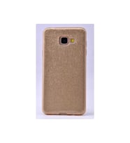 Samsung Galaxy A3 2017 Uyumlu Kılıf Zore Shining Silikon (Gold)