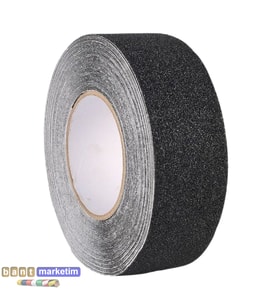Merdiven Ve Zemin Kaydırmaz Kaymaz Bant 50mm X 25mt Siyah