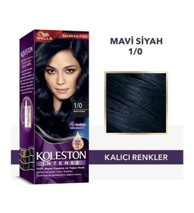 Koleston Intense Saç Boyası 1/0 Mavi Siyah