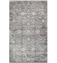 Bespoky Eberndorf Mavi Patchwork Pamuklu El Dokuması Alan Halısı