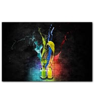 Cakapuzzle Şişelerde Boyamalar Görseli Puzzle Yapboz MDF (Ahşap) (120 Parça)