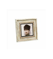 Mustafa Kemal Atatürk Baskılı Taş Tablo 20x20