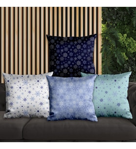 eJOYA Yeni Yıla Özel Tasarımlı 4'lü Yastık İçi Ve Kırlent Kılıfı 45cm 113729