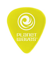 Planet Waves 1DYL3-10 Duralin İnce-Orta (Light/Medium) Gitar Penası - Sarı (10'lu Paket - Profesyonel)  Dayanıklı Duralin Yapı, Dengeli Ton Karakteri ve Kaymaz Yüzey Formu