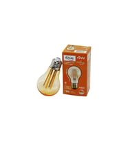 ELİTLED A-60 4W - E27 GOLD COLOR FLAMENT LED RUSTİK AMPUL 500LUMEN KIRILMAZ GÖVDE GO-53-vice 05393