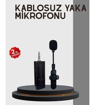 20 Metre Menzilli Kablosuz Yaka Mikrofonu Gürültü Engelleyici