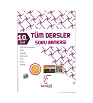 Karekök Yayınları Karekök 10. Sınıf Tüm Dersler Soru Bankası (Çok Renkli)
