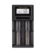 Powermaster  4.2 Volt 2 x 0.5 Amper Pil Şarj Cihazı Li-on Pil Şarj Aleti AA AAA Ni-MH 26650 18650 18350 17500
