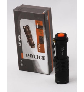 Polıce PC-11 Pilli El Feneri (Power Led + Zoom) Kalem Pille Çalışır