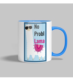 No Problama Yazılı Kupa Bardak