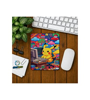 Pikachu Baskılı Oyuncu Mousepad 0235