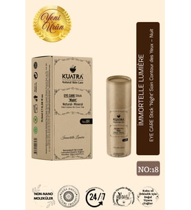 KUATRA Immortelle Lumière Göz Çevresi Stick – Gece Bakımı  Canlanmış Göz Çevresi Antioksidan Etki