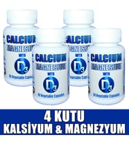 Kalsiyum Magnezyum Vitamin D3 240 Kapsül (4 KUTU)