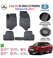 Citroen C4 3D Paspas Havuzlu Pro 2021 Sonrası