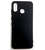 İnfinix Smart4 Yumuşak Slikon Kılıf Ruber Case Tam Orjinal Kalıp (Siyah)
