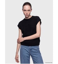 LCW Comfort Lacivert Bisiklet Yaka Kadın Triko Kazak