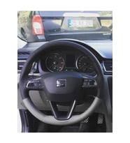 Uyumlu Seat Toledo Çift Renk Deri Direksiyon Kılıfı