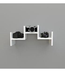 Emkawood Deco Duvar Rafı