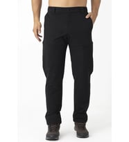 Crozwise Outdoor Düz Paça Erkek Alt Eşofman Siyah 2240