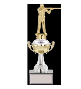ODAK KUPA - Figürlü Kupalar - Atıcı Figürlü Kupalar FG-046 B - 33 cm