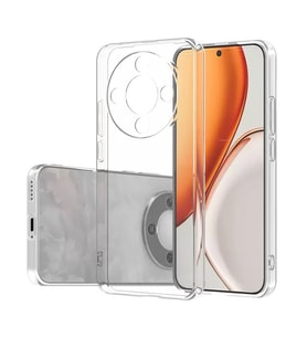 Lexroo Honor Magic 8 Lite 5G Kılıf Süper Silikon Kılıf - Şeffaf