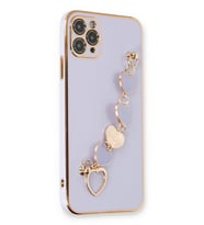 Iphone 11 Kılıf Esila Silikon - Lila