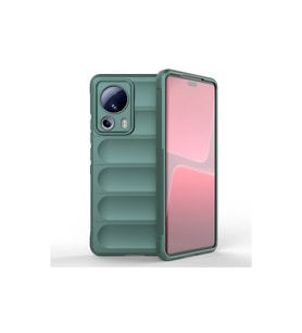 Xiaomi Mi 13 Lite Kılıf Optimum Silikon - Koyu Yeşil