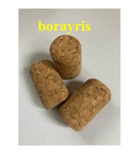 200 Adet Şişe Mantarı Doğal Mantar Tıpa 22.5x38 mm