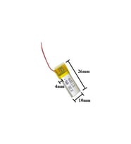 Sertec 401025 3.7V 90 Mah Lityum Polimer Pil 1.5A (Drone Için Uygun Değildir)