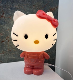 Hello Kitty Gece Lambası ve Masa Lambası  (Pembe)