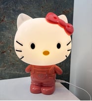 Hello Kitty Gece Lambası ve Masa Lambası  (Pembe)