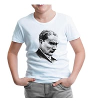 Mustafa Kemal Atatürk Beyaz Çocuk Tshirt