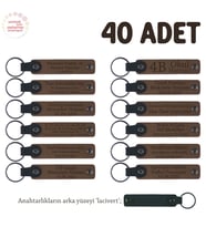 Açık Kahve & Lacivert, Lise Sınıflarına Anlamlı Bir Mezuniyet Hatırası 40'lı Set, Anı Anahtarlığı