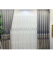 Lexroo Titus Fj632145 V-2548 Toprak 1/3 Sık Pileli Fon Perde Apm