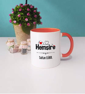 Hemşire Kupa Bardak Turuncu