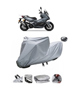 Yuki Xway 125  Su Geçirmez Motosiklet Brandası ARKA ÇANTA UYUMLU
