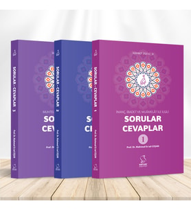 M. ES'AD COŞAN SORULAR-CEVAPLAR SETİ (3 kitap)