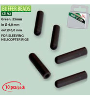 CZ 1762 Buffer Bead 25 mm 4/6 mm (10 PCS) 25 mm Yeşil