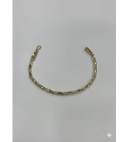 Zirkon Taşlı Pirinç Cm Bileklik 17+2 Cm - Kbl0399